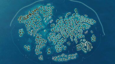 Yapay Adalardan Dünya Haritası